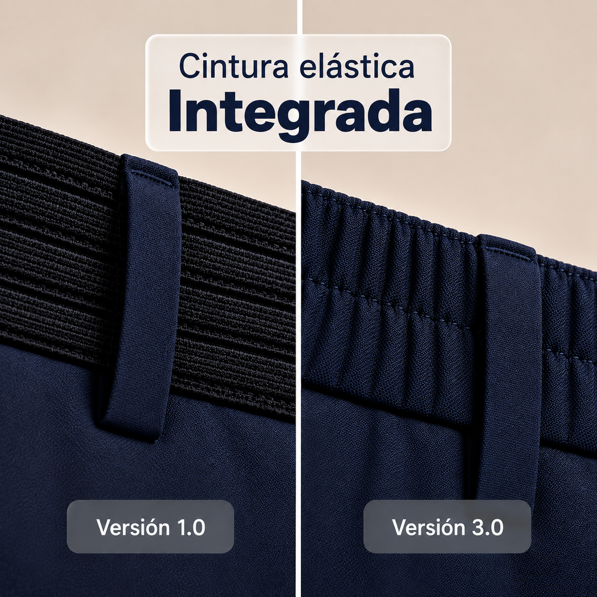 Pantalón Extensible MorphoFit™ — Antiarrugas y Ultra Cómodo