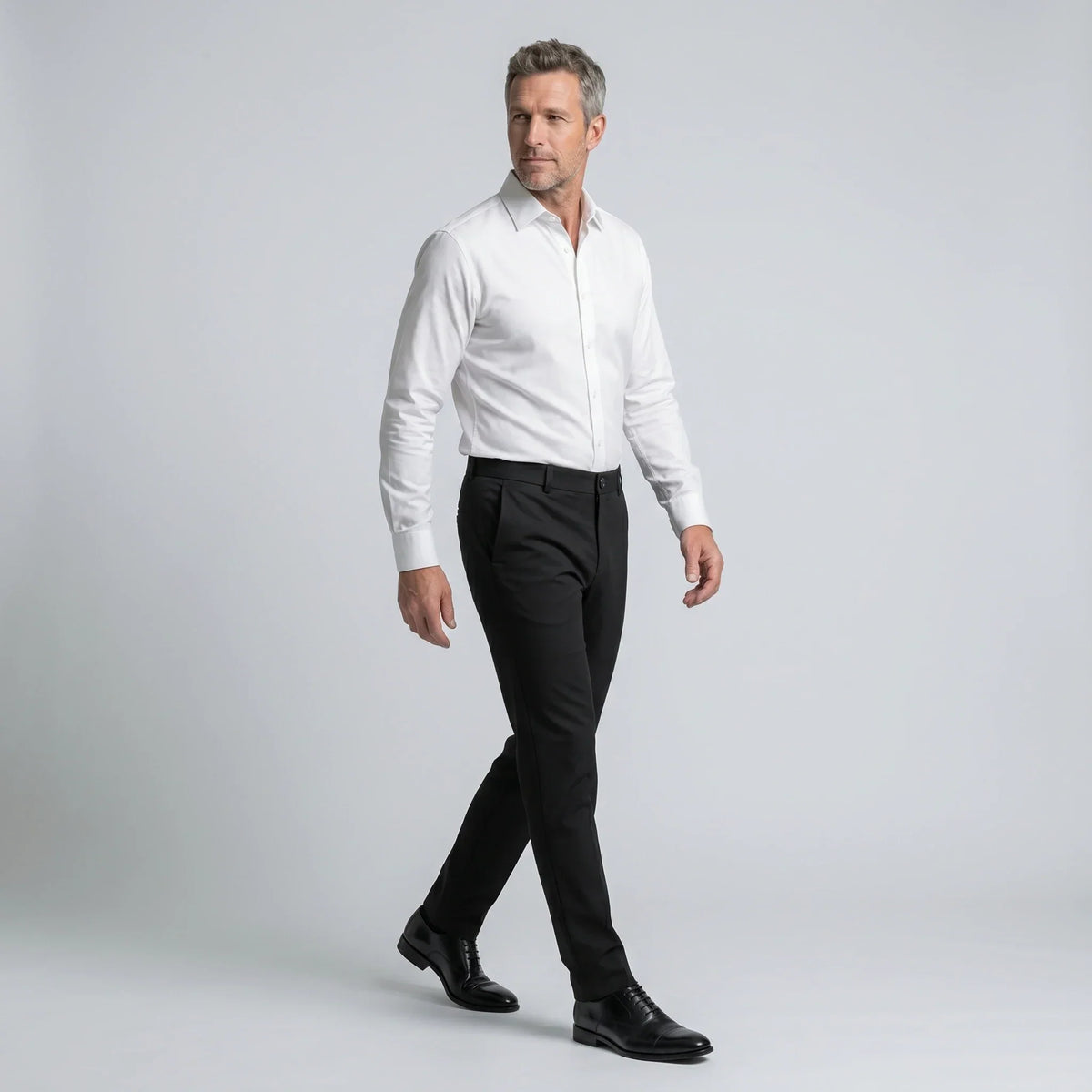 Pantalón Extensible MorphoFit™ — Antiarrugas y Ultra Cómodo