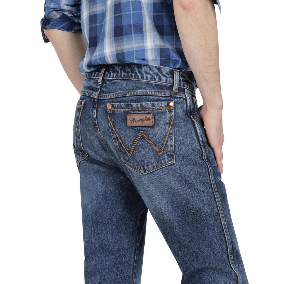 Jeans Hombre Slim Bootcut Índigo