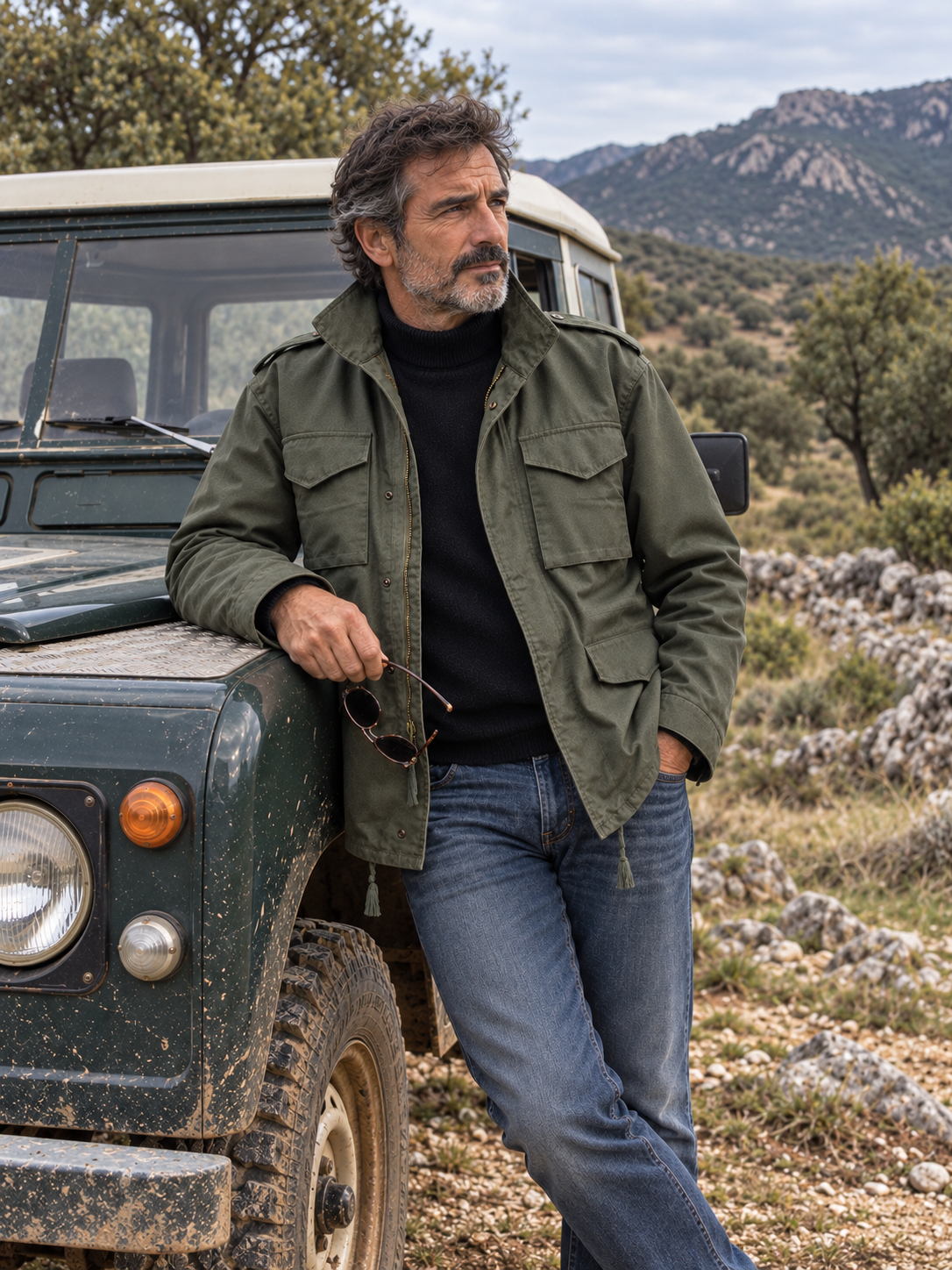 Chamarra de Campo M-65 Hombre