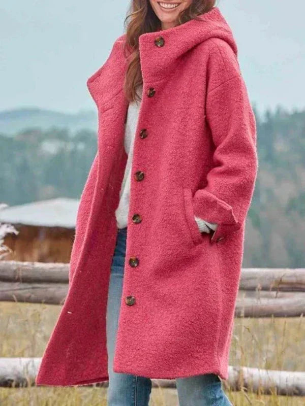 AMELIE - Chamarra Larga de Invierno con Estilo