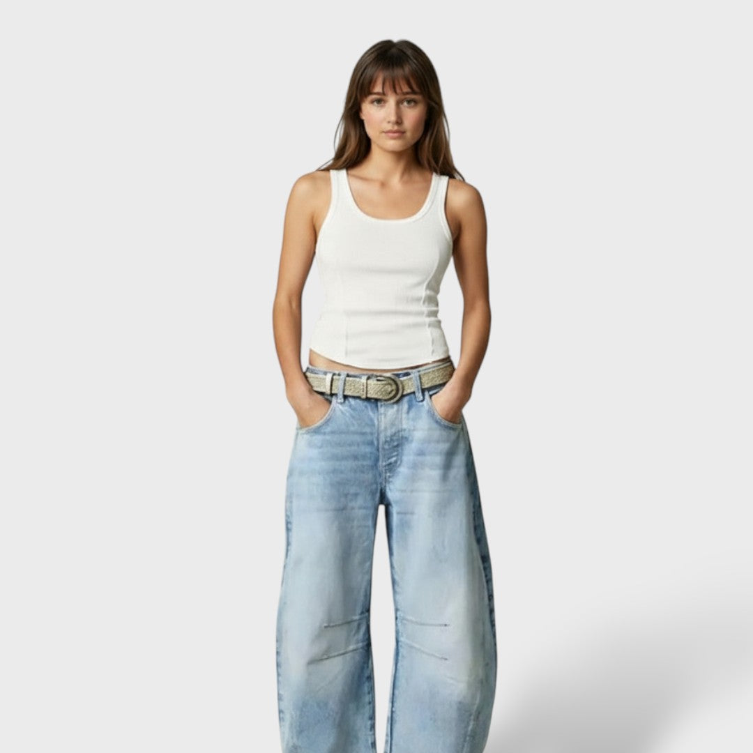 Jeans de Mujer de Pierna Ancha