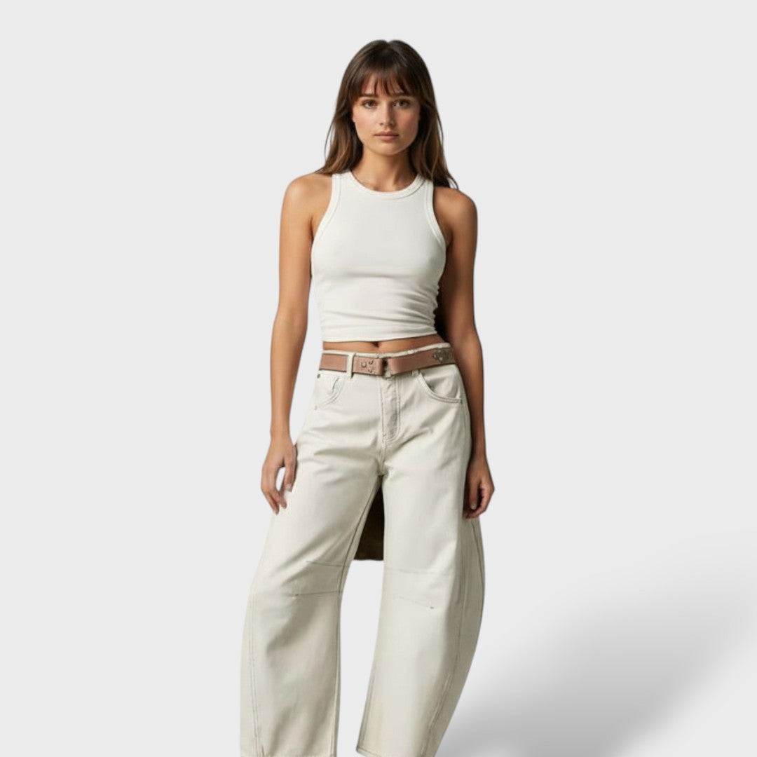 Jeans de Mujer de Pierna Ancha