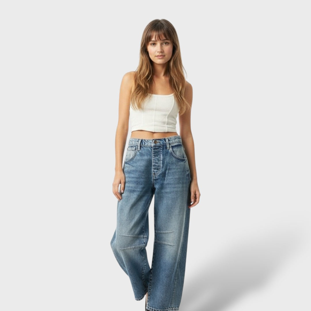 Jeans de Mujer de Pierna Ancha