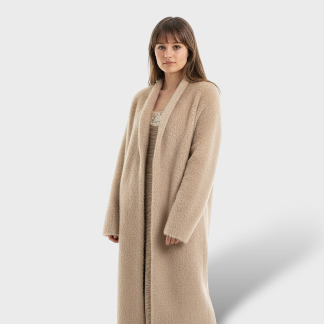 Abrigo Largo de Cachemira Luxe para Damas