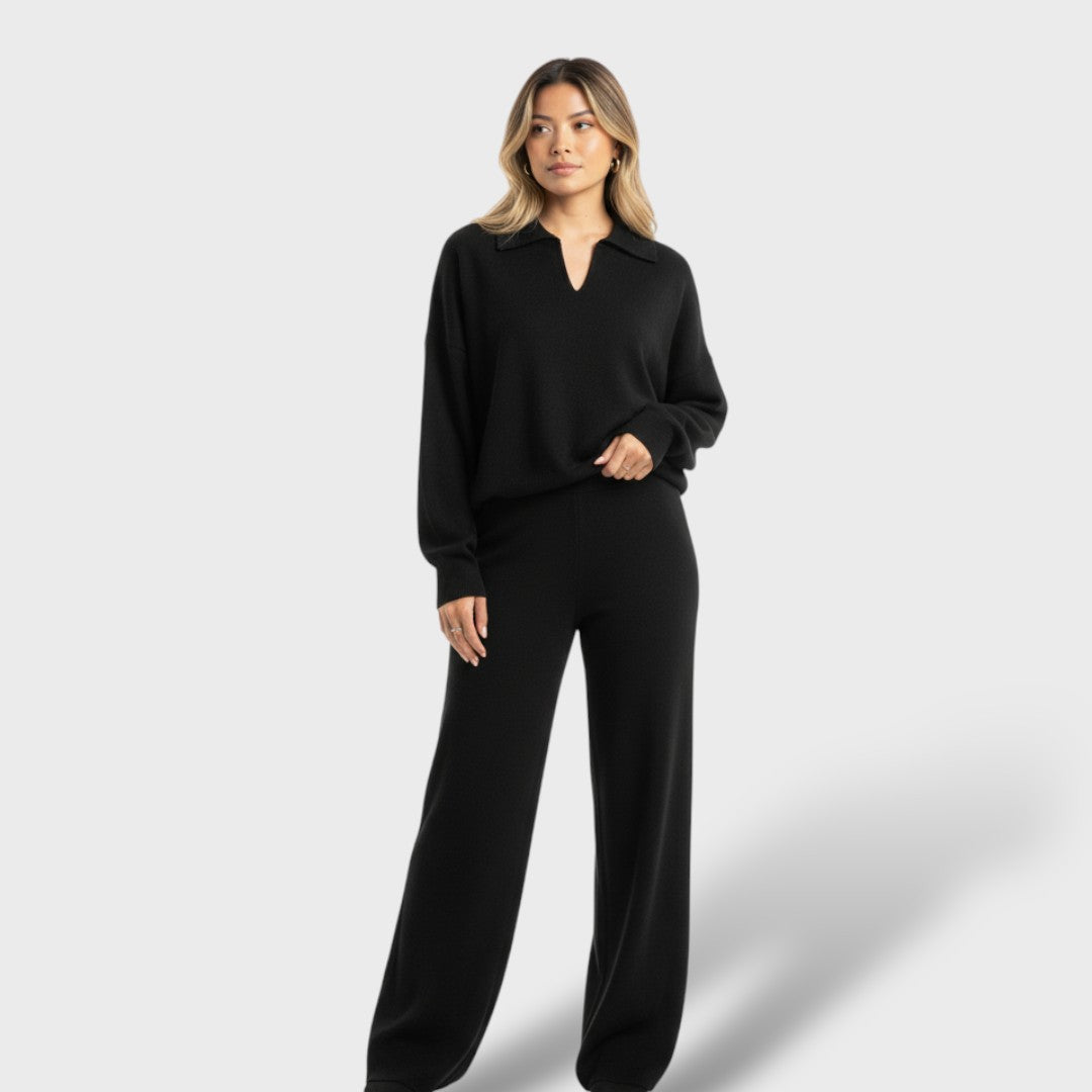 Conjunto Tejido Elegante Mujer