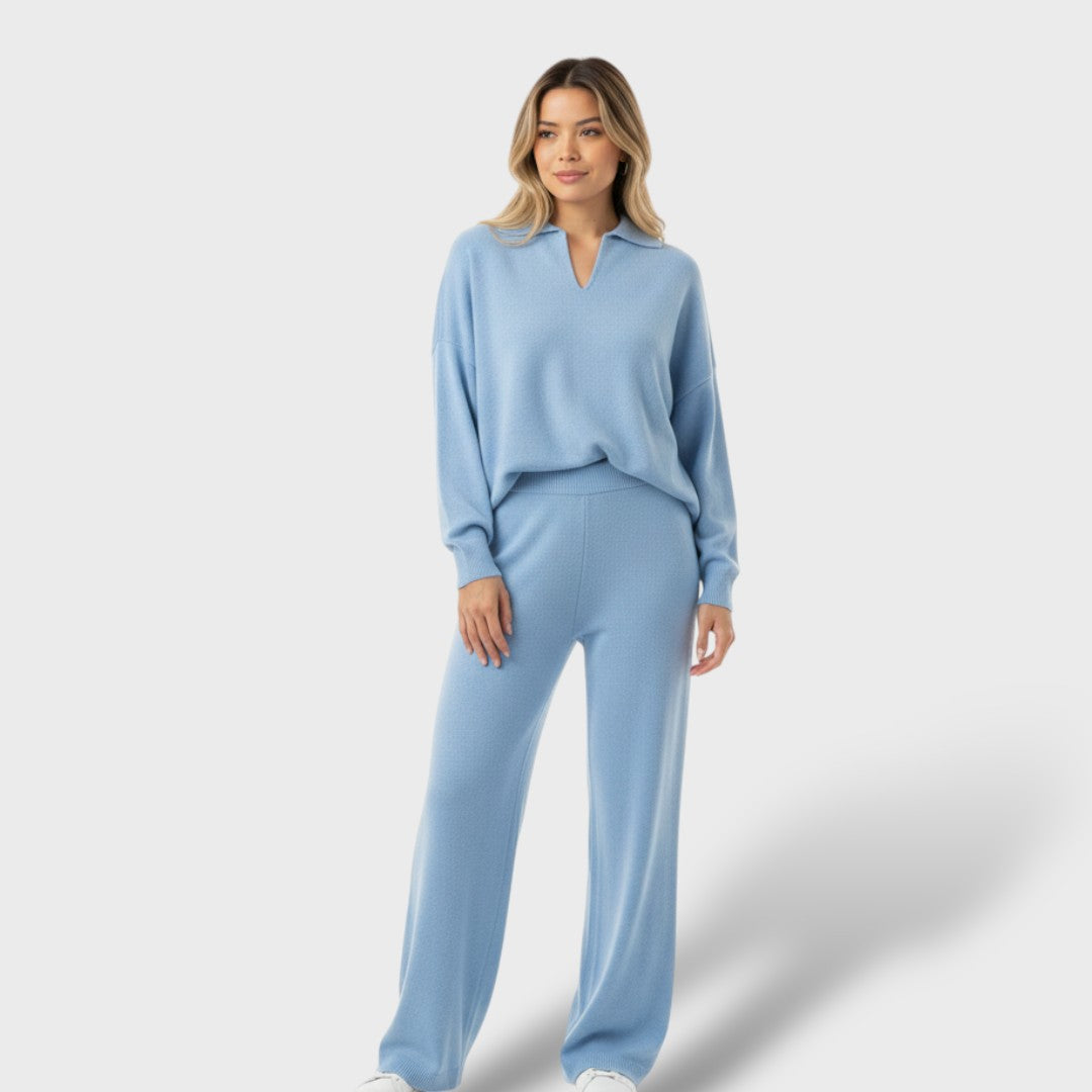 Conjunto Tejido Elegante Mujer