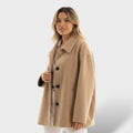 Chamarra Oversize Mujer con Bolsillos