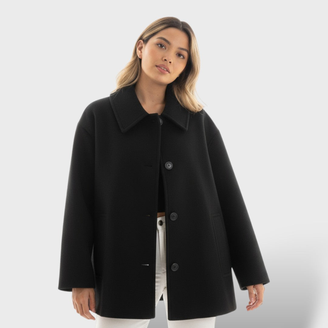 Chamarra Oversize Mujer con Bolsillos