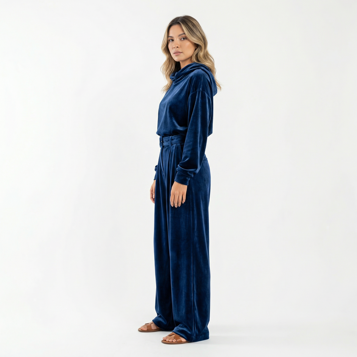 Conjunto Terciopelo Vintage Mujer