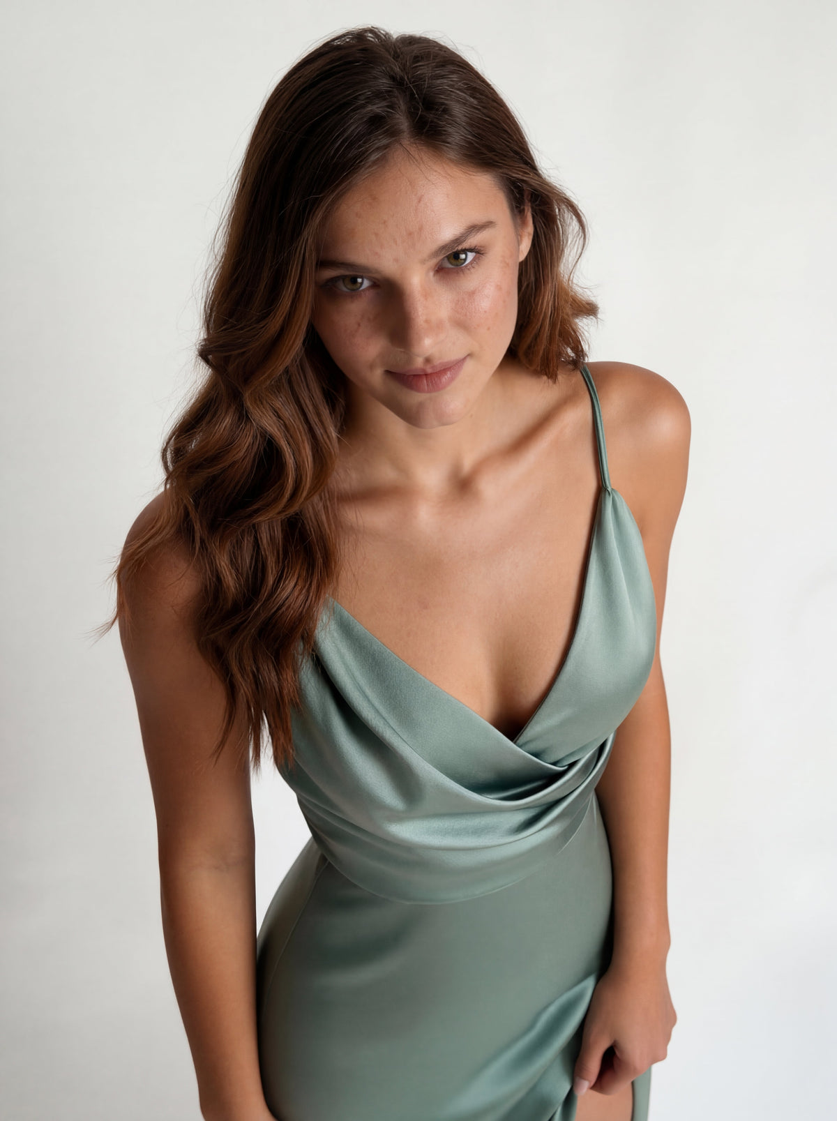 Adelajda - Elegante Vestido Sin Tirantes