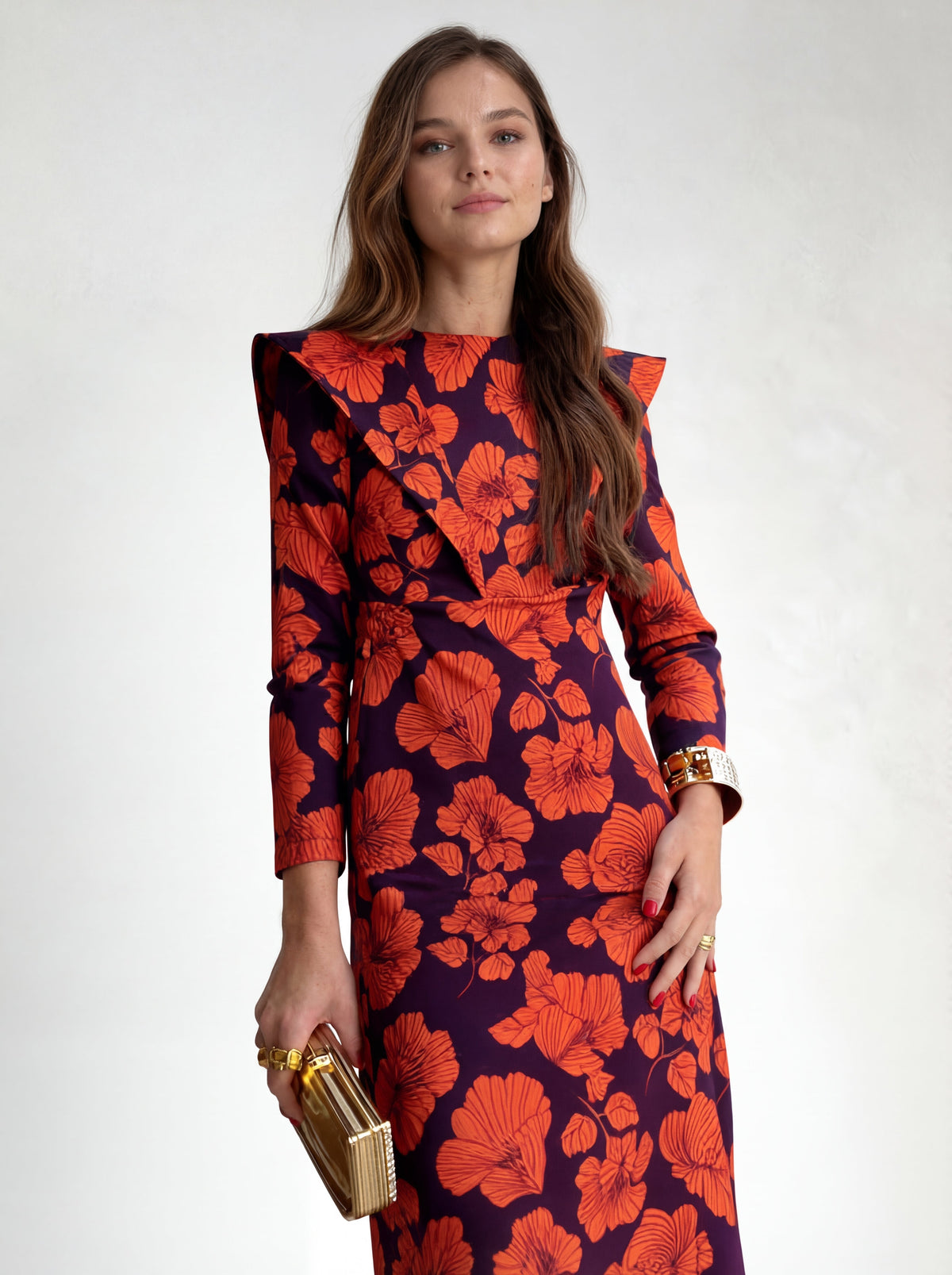 Vestido Giulia teja
