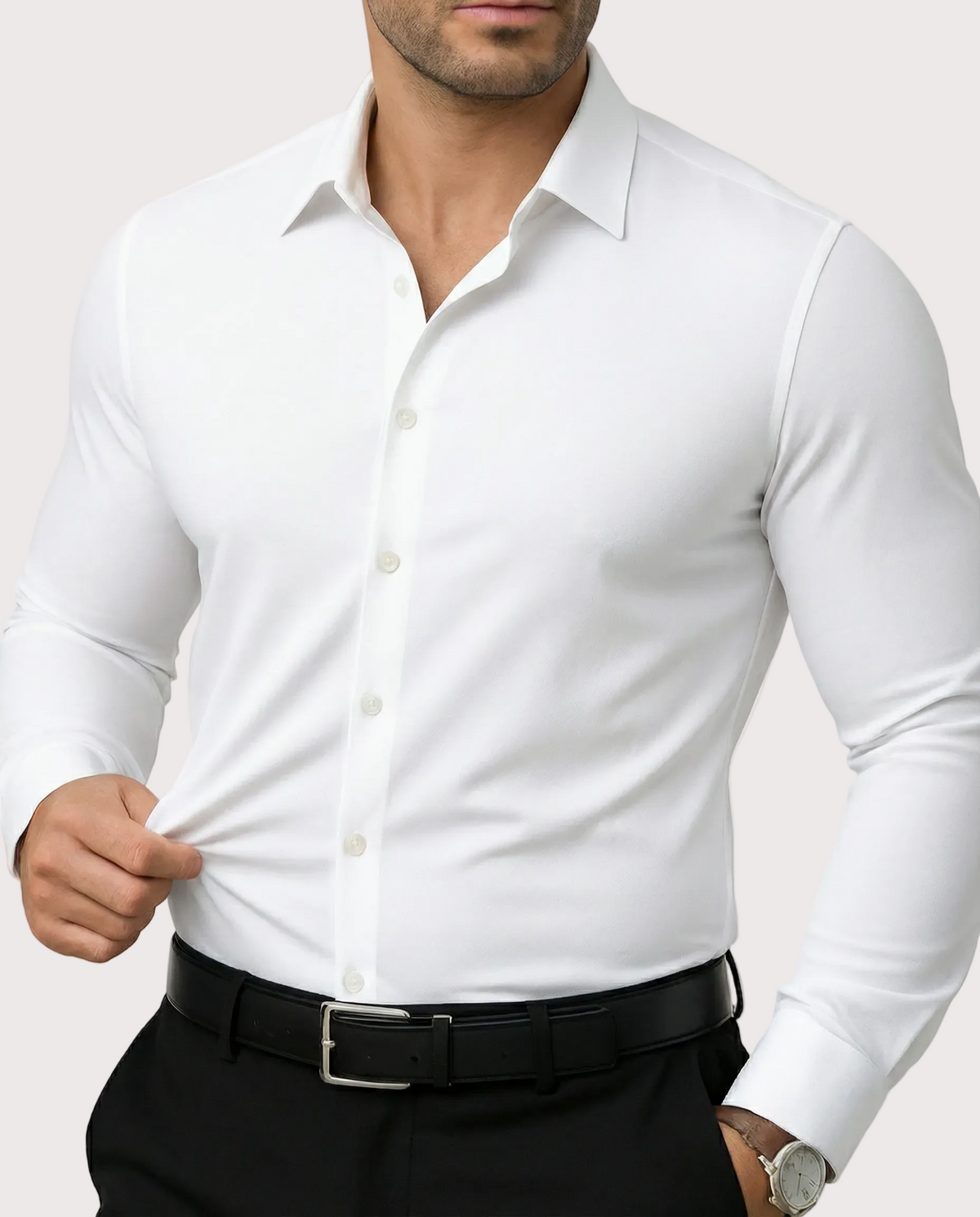 Camisa de Vestir Valenza Elástica