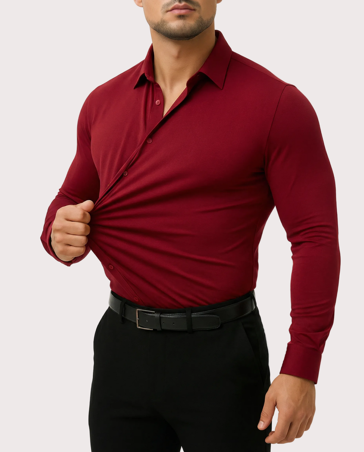 Camisa de Vestir Valenza Elástica