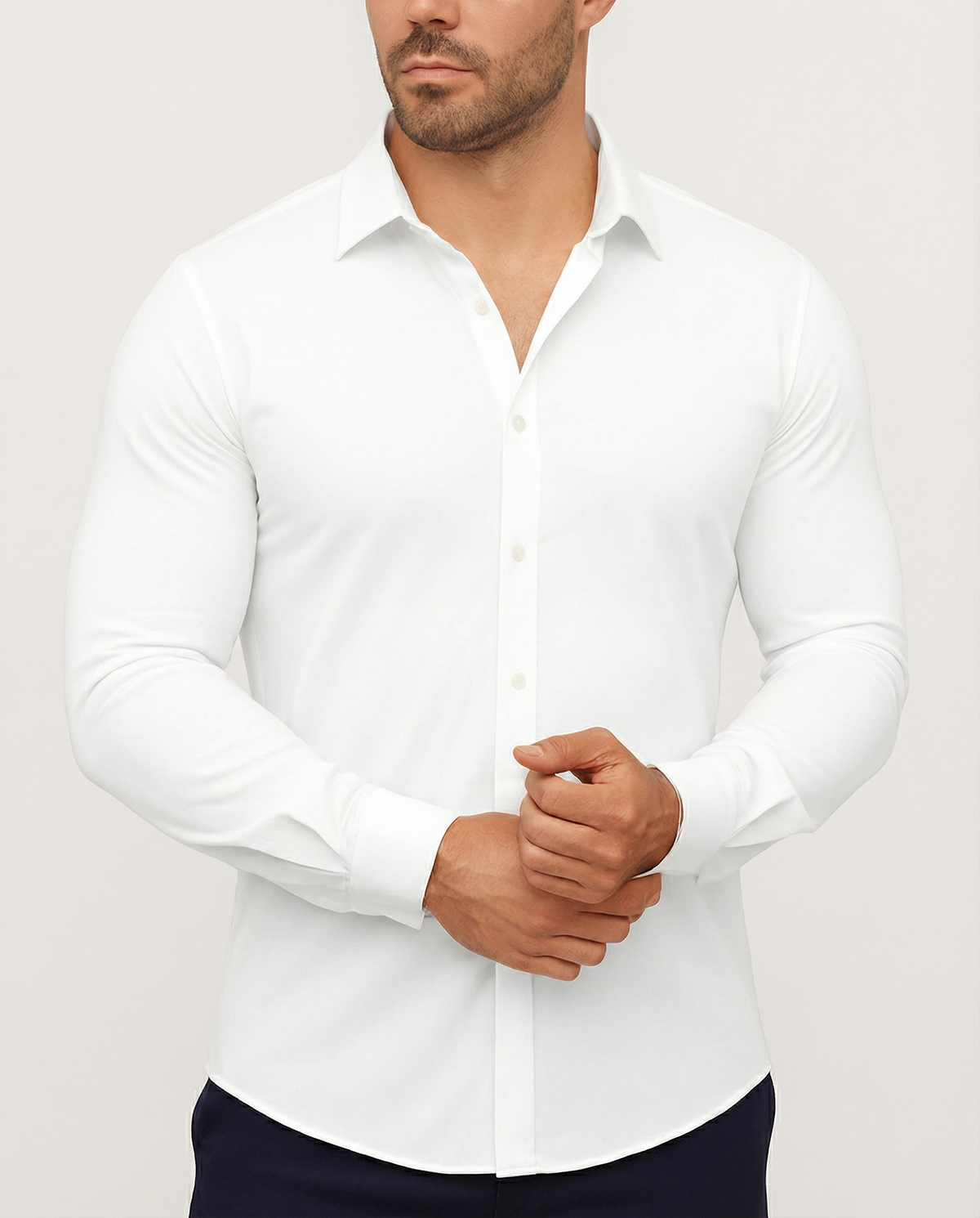 Camisa de Vestir Valenza Elástica