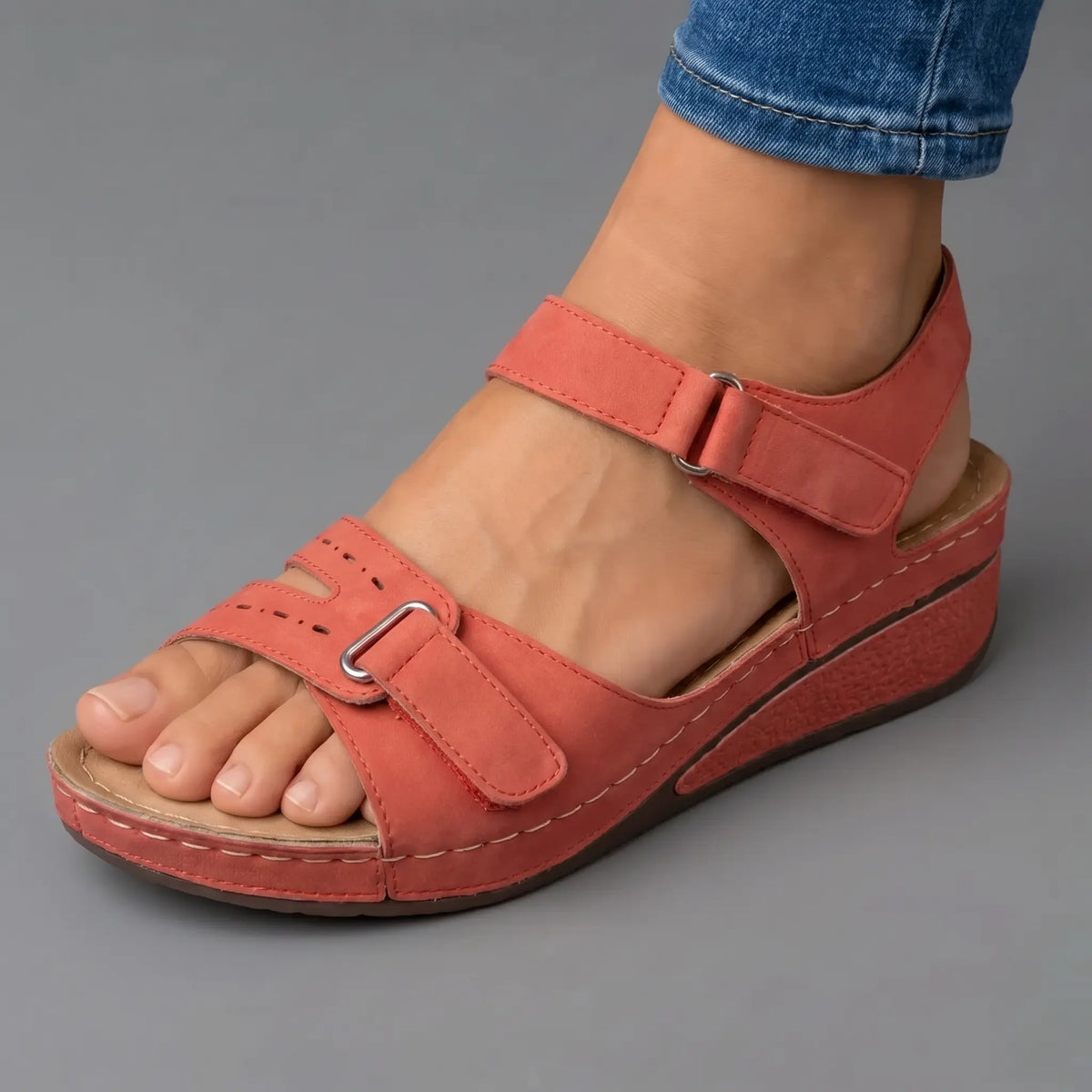 Cassandre - Sandalias Ortopédicas Con Tacón