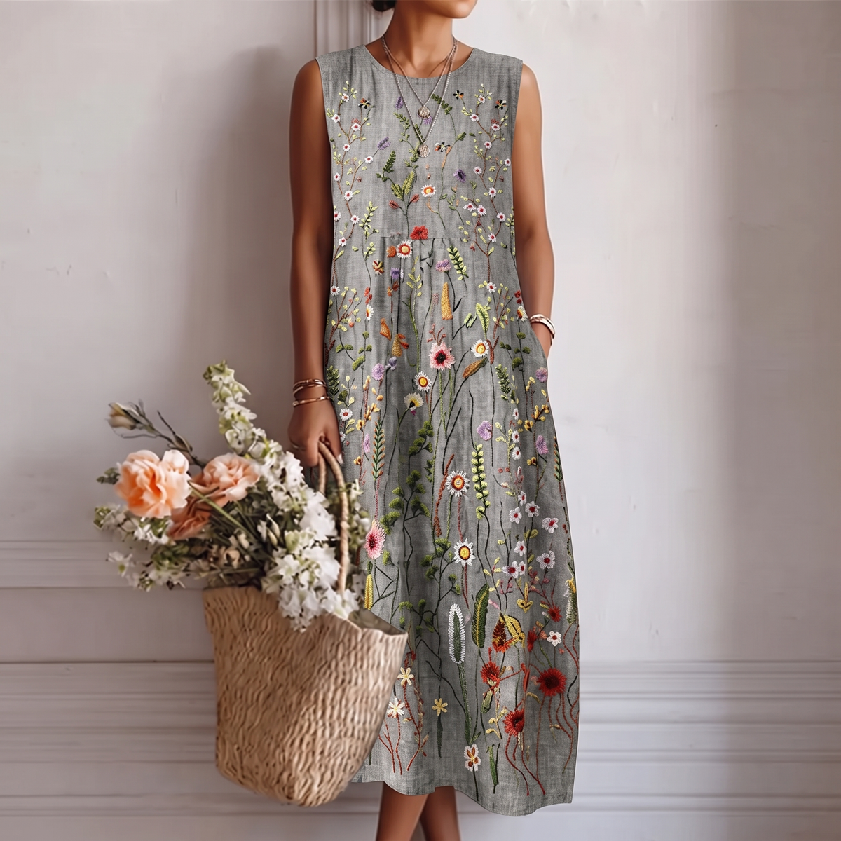 Marta | Vestido Midi para el Día a Día