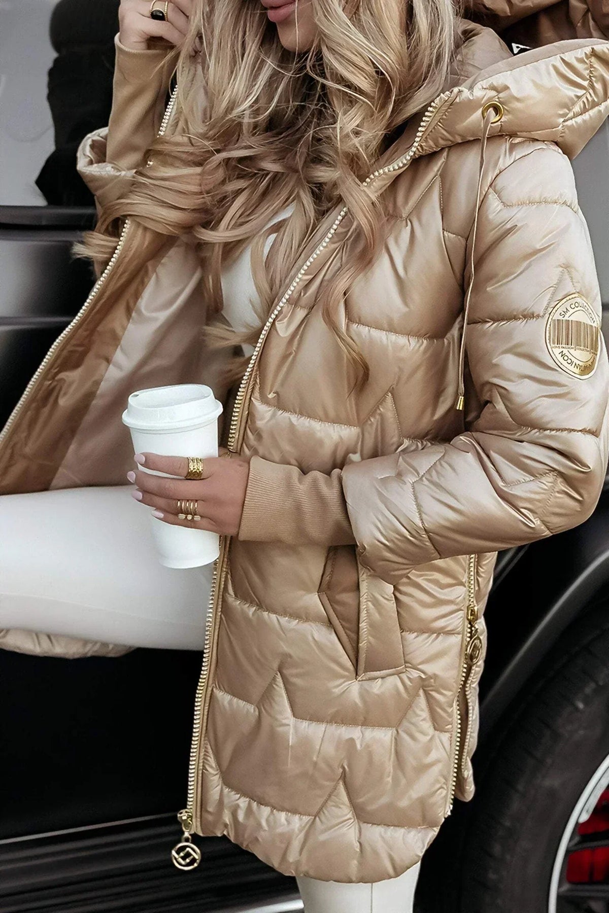 Nolwen Abrigo Elegante de Diario