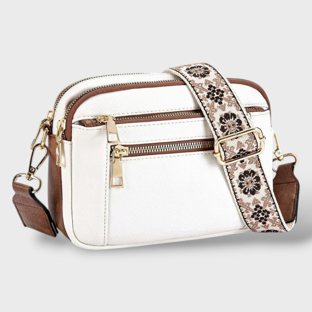 Bolsa de Hombro Elegante de Cuero Sintético Moon