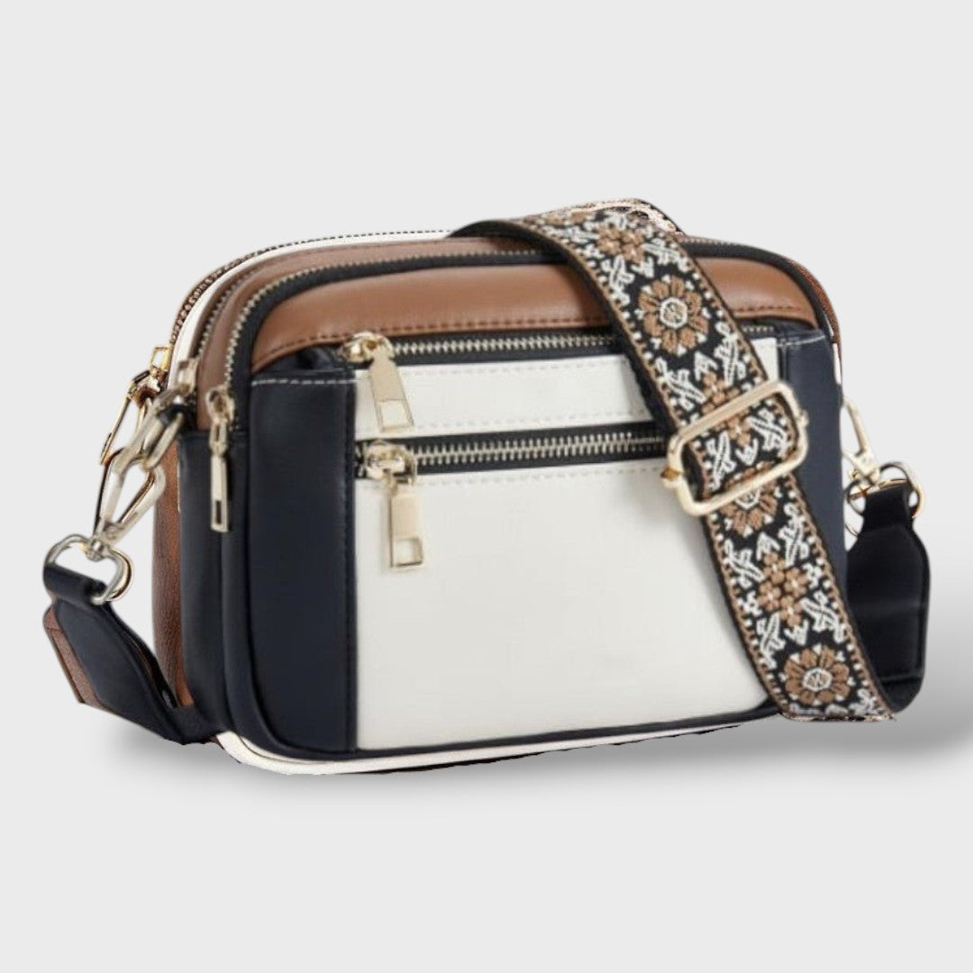 Bolsa de Hombro Elegante de Cuero Sintético Moon