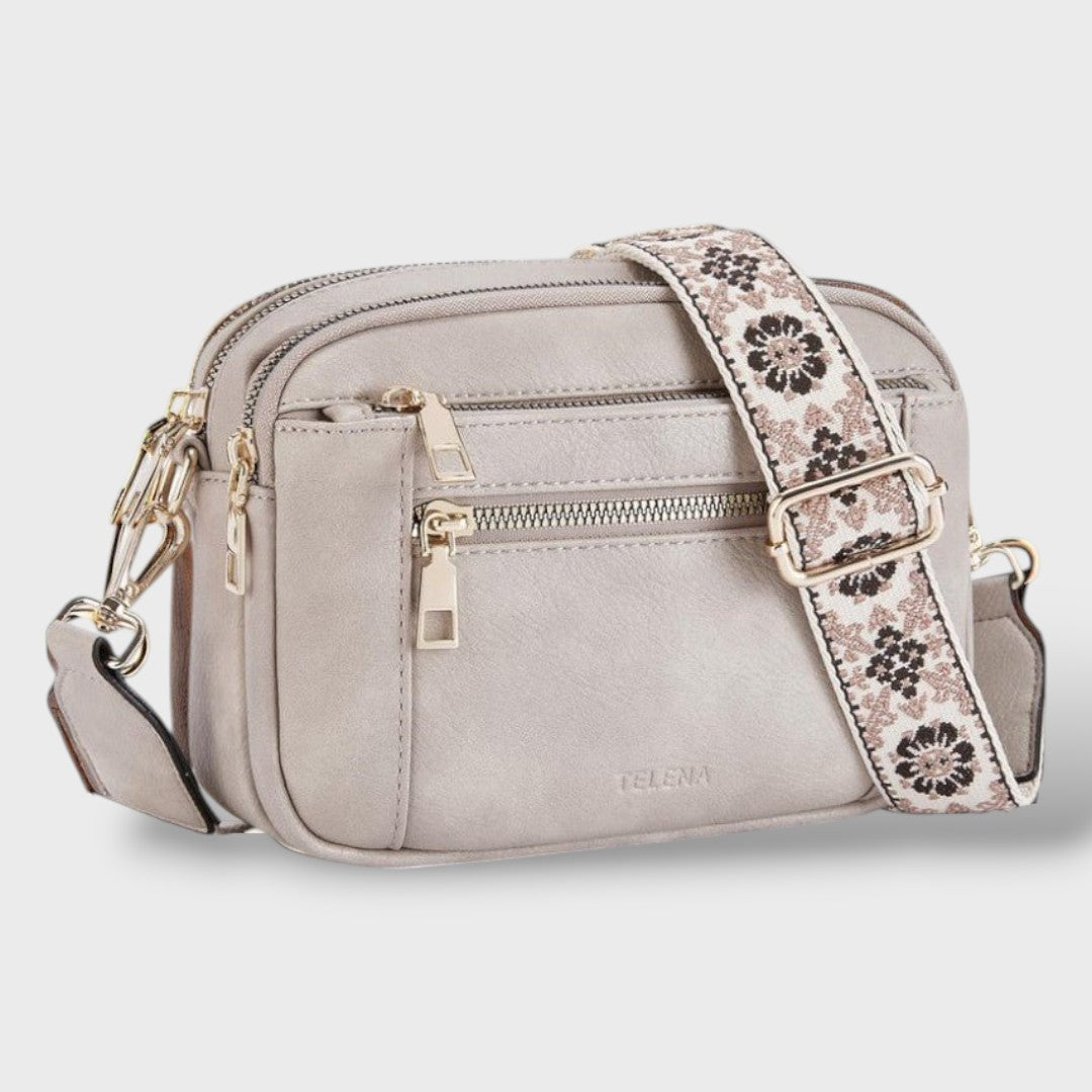 Bolsa de Hombro Elegante de Cuero Sintético Moon