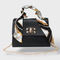Elegante bolsa de cuero para damas