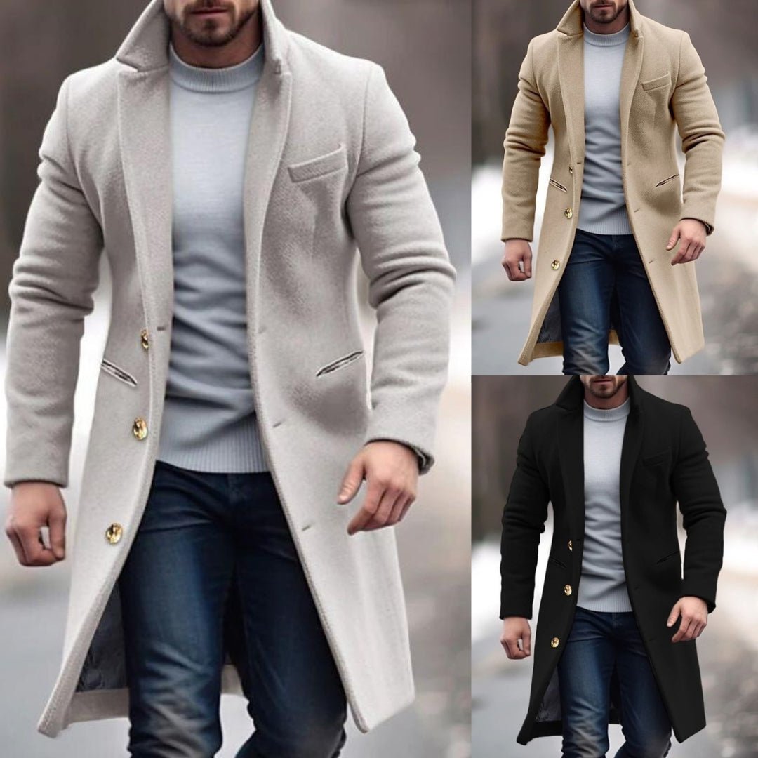 Robert Abrigo Largo de Invierno Hombre
