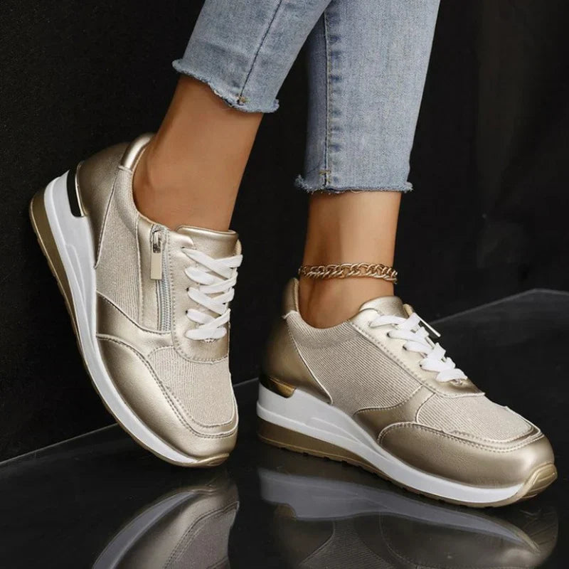 Tenis Ortopédicos con Cordones Mujer