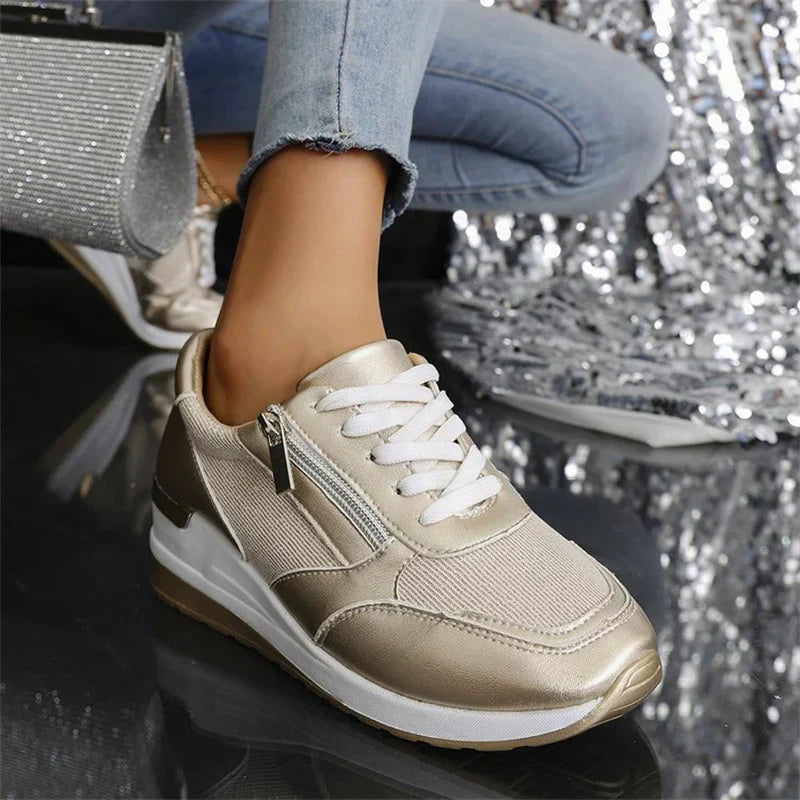 Tenis Ortopédicos con Cordones Mujer