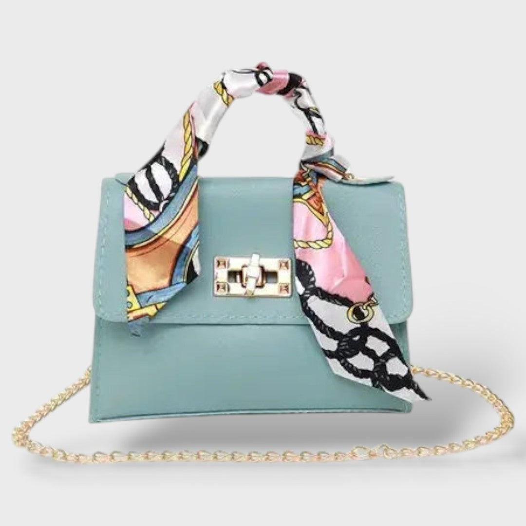 Elegante bolsa de cuero para damas